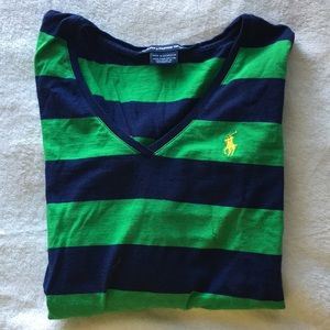 Ralph Lauren Sport Long Sleeve V-neck T-shirt